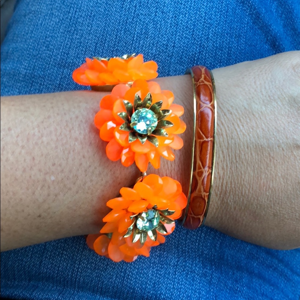 J.Crew flower Bracelet